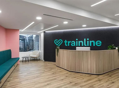 自力平台办公装修设计空间怎样举行升级打造——Trainline